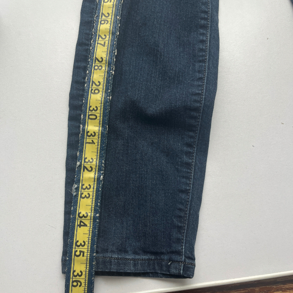 Ann Taylor Women's Skinny Ankle Modern Fit Jeans Dark Blue 8 - Picture 5 of 7